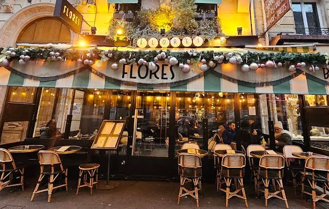 Flores, Bistrot Francais Paris 9