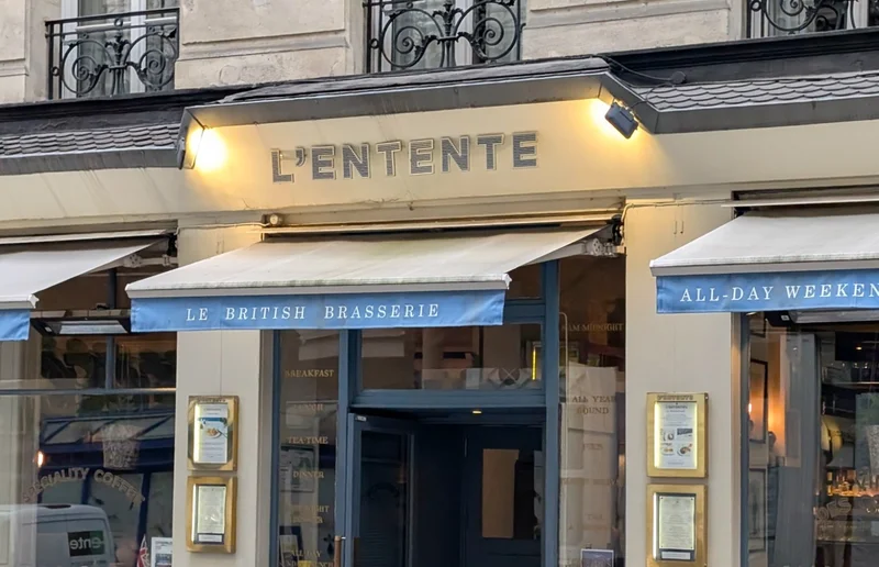 L Entente, Le British Brasserie