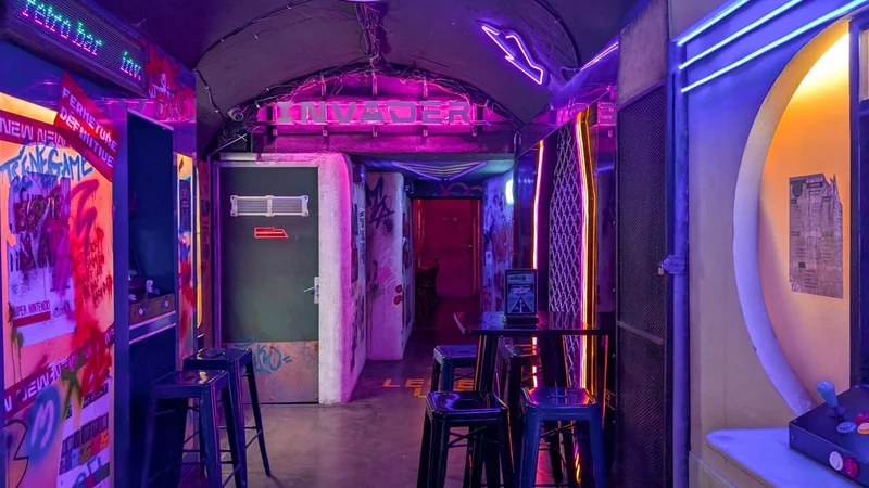 Invader - Retro Bar a Montpellier 5