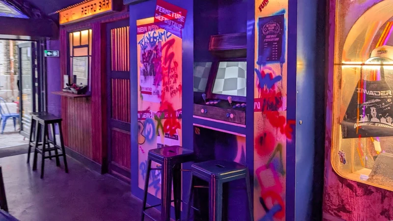 Invader - Retro Bar a Montpellier 3